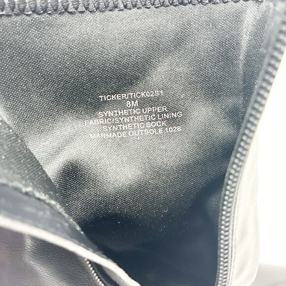 Steve Madden Ticker Black Triangle Heeled Black Boot 8 - Picture 8 of 10